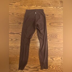 lululemon athletica Brown ribbed Leggings